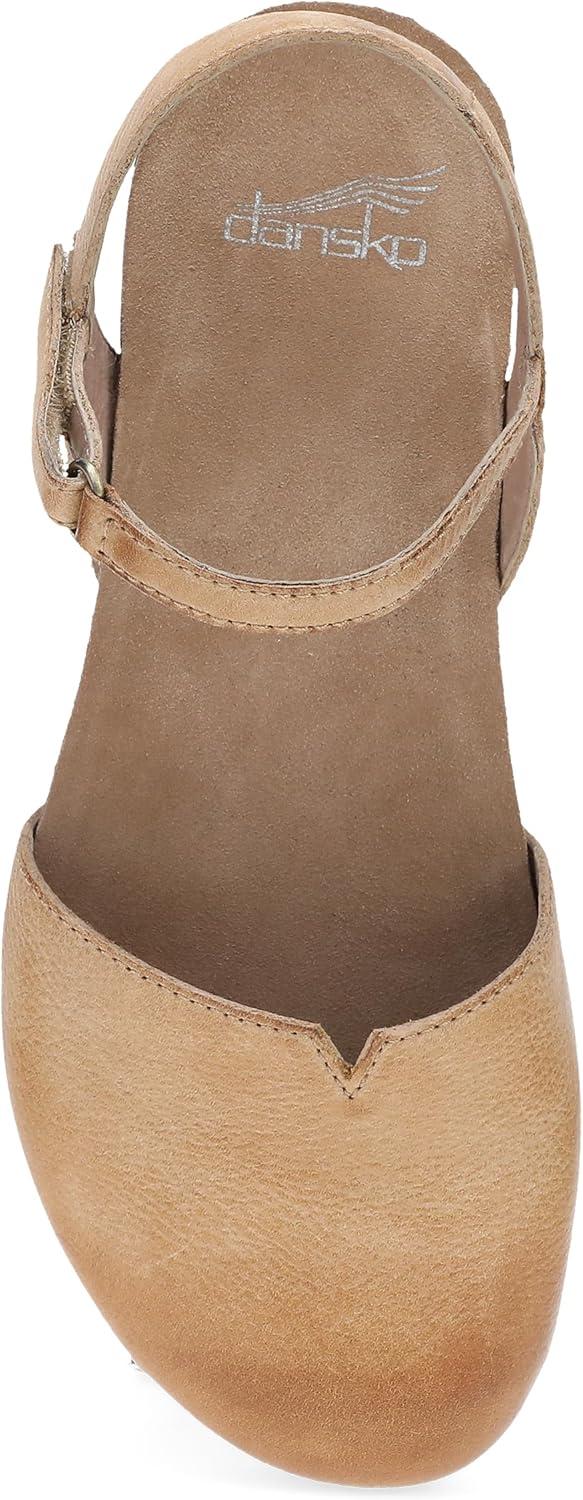 imageDansko Rowan Sandal for Women  Memory Foam and Cork Footbed for Comfort and Arch Support  Lightweight Rubber Outsole for LongLasting Wear  Versatile Casual to Dressy FootwearHoney