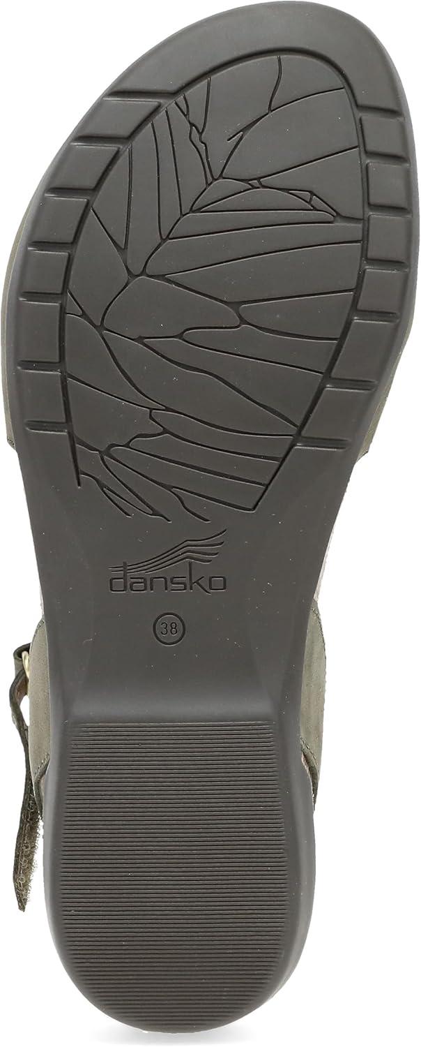 imageDansko Rowan Sandal for Women  Memory Foam and Cork Footbed for Comfort and Arch Support  Lightweight Rubber Outsole for LongLasting Wear  Versatile Casual to Dressy FootwearIvy