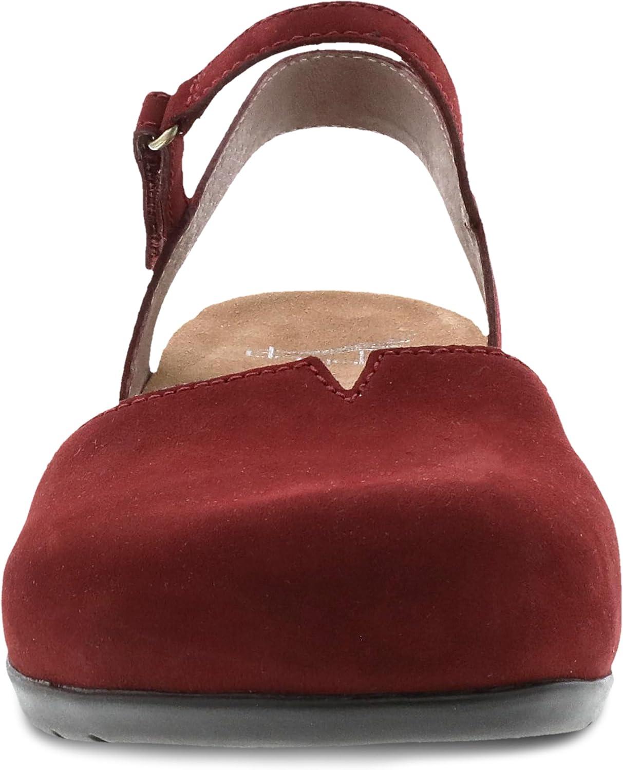 imageDansko Rowan Sandal for Women  Memory Foam and Cork Footbed for Comfort and Arch Support  Lightweight Rubber Outsole for LongLasting Wear  Versatile Casual to Dressy FootwearCinnabar