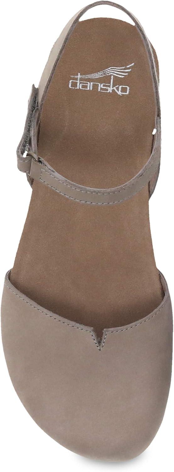 imageDansko Rowan Sandal for Women  Memory Foam and Cork Footbed for Comfort and Arch Support  Lightweight Rubber Outsole for LongLasting Wear  Versatile Casual to Dressy FootwearTaupe