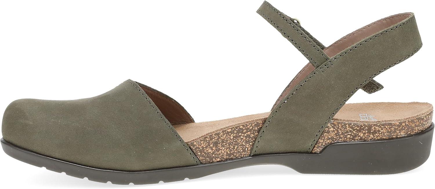 imageDansko Rowan Sandal for Women  Memory Foam and Cork Footbed for Comfort and Arch Support  Lightweight Rubber Outsole for LongLasting Wear  Versatile Casual to Dressy FootwearIvy