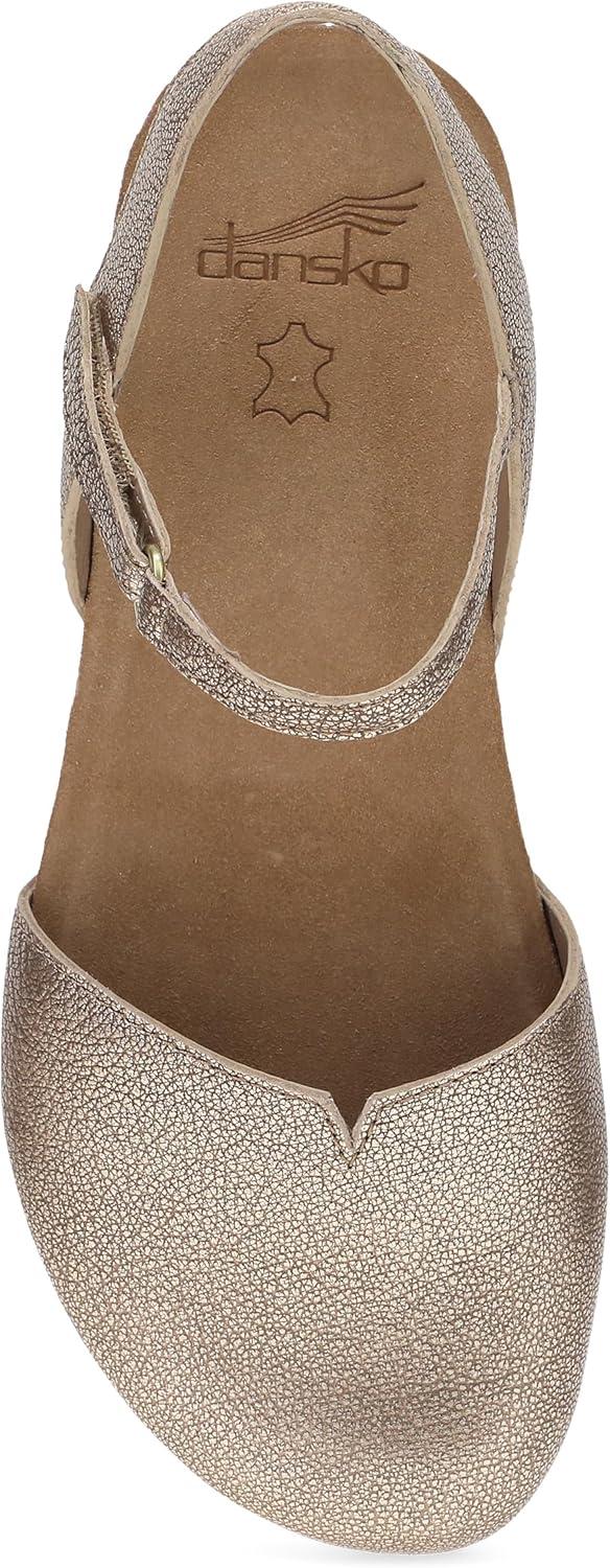 imageDansko Rowan Sandal for Women  Memory Foam and Cork Footbed for Comfort and Arch Support  Lightweight Rubber Outsole for LongLasting Wear  Versatile Casual to Dressy FootwearBronze