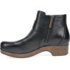 imageDansko Brennan Ankle Bootie with Stylish Accents for Women  Memory Foam and Arch Support for All Day Comfort and Support  Lightweight EVA Outsole for LongLasting WearBlack