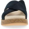 imageDansko Bridget Platform Slide Sandal for Women  Memory Foam and Suede Wrapped Footbed for an Extra Plush Comfort and SupportBlack