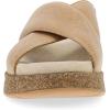 imageDansko Bridget Platform Slide Sandal for Women  Memory Foam and Suede Wrapped Footbed for an Extra Plush Comfort and SupportHoney