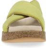 imageDansko Bridget Platform Slide Sandal for Women  Memory Foam and Suede Wrapped Footbed for an Extra Plush Comfort and SupportLime