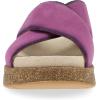 imageDansko Bridget Platform Slide Sandal for Women  Memory Foam and Suede Wrapped Footbed for an Extra Plush Comfort and SupportPlum