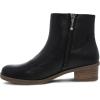 imageDansko Daisie Chelsea Boot for Women  Waterproof Leather and Construction with Rubber Outsole and Leather Stacked Heel for LongLasting Style in Any WeatherBlack