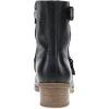imageDansko Delphine for Women  Super Stylish MidShaft Boot  Waterproof Leather and Construction with Rubber Outsole and Leather Stacked Heel for LongLasting Style in Any WeatherBlack