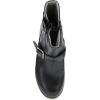 imageDansko Delphine for Women  Super Stylish MidShaft Boot  Waterproof Leather and Construction with Rubber Outsole and Leather Stacked Heel for LongLasting Style in Any WeatherBlack