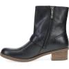 imageDansko Delphine for Women  Super Stylish MidShaft Boot  Waterproof Leather and Construction with Rubber Outsole and Leather Stacked Heel for LongLasting Style in Any WeatherBlack