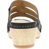 imageDansko Lyndi Slide Sandals for Women  CagedStyle Design with Leather Uppers and Lightweight Rubber OutsoleBlack