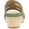 imageDansko Lyndi Slide Sandals for Women  CagedStyle Design with Leather Uppers and Lightweight Rubber OutsoleJade