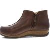 imageDansko Makara Ankle Boot  DualDensity CorkEVA Midsole and Lightweight Rubber Outsole Provide Durable and Comfortable Ride on Patented Stapled ConstructionBrown