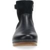 imageDansko Monique Womens EquestrianInspired Ankle Bootie Leather ampamp Suede LowHeel Boot with Classic Hardware and AllDay Comfort ampamp SupportBlack