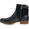 imageDansko Monique Womens EquestrianInspired Ankle Bootie Leather ampamp Suede LowHeel Boot with Classic Hardware and AllDay Comfort ampamp SupportBlack