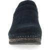 imageDansko Muriel Womens Quilted Suede Ankle Bootie Cozy SlipOn Boot with Cushioned Cork Midsole and Lightweight Rubber OutsoleBlack