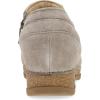 imageDansko Muriel Womens Quilted Suede Ankle Bootie Cozy SlipOn Boot with Cushioned Cork Midsole and Lightweight Rubber OutsoleTaupe