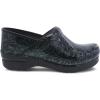imageDansko Professional SlipOn Clogs for Women  Rocker Sole and Arch Support for Comfort  Ideal for Long Standing Professionals  Nursing Veterinarians Food Service Healthcare ProfessionalsTropical Leaf Patent