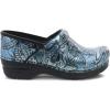 imageDansko Professional SlipOn Clogs for Women  Rocker Sole and Arch Support for Comfort  Ideal for Long Standing Professionals  Nursing Veterinarians Food Service Healthcare ProfessionalsDenim Floral Patent