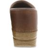 imageDansko Professional SlipOn Clogs for Women  Rocker Sole and Arch Support for Comfort  Ideal for Long Standing Professionals  Nursing Veterinarians Food Service Healthcare ProfessionalsTan Burnished Suede
