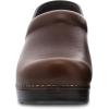 imageDansko Professional SlipOn Clogs for Women  Rocker Sole and Arch Support for Comfort  Ideal for Long Standing Professionals  Nursing Veterinarians Food Service Healthcare ProfessionalsTan Tumbled Pull Up