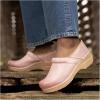 imageDansko Professional SlipOn Clogs for Women  Rocker Sole and Arch Support for Comfort  Ideal for Long Standing Professionals  Nursing Veterinarians Food Service Healthcare ProfessionalsPink Milled Burnished