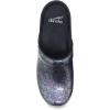 imageDansko Professional SlipOn Clogs for Women  Rocker Sole and Arch Support for Comfort  Ideal for Long Standing Professionals  Nursing Veterinarians Food Service Healthcare ProfessionalsMetallic Ink Patent