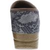 imageDansko Professional SlipOn Clogs for Women  Rocker Sole and Arch Support for Comfort  Ideal for Long Standing Professionals  Nursing Veterinarians Food Service Healthcare ProfessionalsTaupe Snake Suede