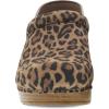 imageDansko Professional SlipOn Clogs for Women  Rocker Sole and Arch Support for Comfort  Ideal for Long Standing Professionals  Nursing Veterinarians Food Service Healthcare ProfessionalsLeopard Suede