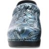 imageDansko Professional SlipOn Clogs for Women  Rocker Sole and Arch Support for Comfort  Ideal for Long Standing Professionals  Nursing Veterinarians Food Service Healthcare ProfessionalsDenim Floral Patent