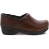 imageDansko Professional SlipOn Clogs for Women  Rocker Sole and Arch Support for Comfort  Ideal for Long Standing Professionals  Nursing Veterinarians Food Service Healthcare ProfessionalsTan Tumbled Pull Up