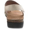 imageDansko Reece Sandal for Women  Memory Foam and Cork Footbed for Comfort and Arch Support  Lightweight Rubber Outsole for LongLasting Wear with Hook ampamp Loop StrapLinen