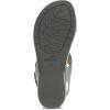 imageDansko Reece Sandal for Women  Memory Foam and Cork Footbed for Comfort and Arch Support  Lightweight Rubber Outsole for LongLasting Wear with Hook ampamp Loop StrapPewter