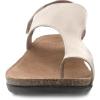 imageDansko Reece Sandal for Women  Memory Foam and Cork Footbed for Comfort and Arch Support  Lightweight Rubber Outsole for LongLasting Wear with Hook ampamp Loop StrapLinen