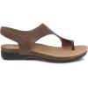 imageDansko Reece Sandal for Women  Memory Foam and Cork Footbed for Comfort and Arch Support  Lightweight Rubber Outsole for LongLasting Wear with Hook ampamp Loop StrapStone