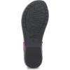 imageDansko Reece Sandal for Women  Memory Foam and Cork Footbed for Comfort and Arch Support  Lightweight Rubber Outsole for LongLasting Wear with Hook ampamp Loop StrapMagenta