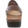 imageDansko Reece Sandal for Women  Memory Foam and Cork Footbed for Comfort and Arch Support  Lightweight Rubber Outsole for LongLasting Wear with Hook ampamp Loop StrapStone