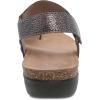 imageDansko Reece Sandal for Women  Memory Foam and Cork Footbed for Comfort and Arch Support  Lightweight Rubber Outsole for LongLasting Wear with Hook ampamp Loop StrapPewter
