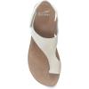 imageDansko Reece Sandal for Women  Memory Foam and Cork Footbed for Comfort and Arch Support  Lightweight Rubber Outsole for LongLasting Wear with Hook ampamp Loop StrapLinen