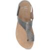 imageDansko Reece Sandal for Women  Memory Foam and Cork Footbed for Comfort and Arch Support  Lightweight Rubber Outsole for LongLasting Wear with Hook ampamp Loop StrapPewter