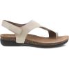 imageDansko Reece Sandal for Women  Memory Foam and Cork Footbed for Comfort and Arch Support  Lightweight Rubber Outsole for LongLasting Wear with Hook ampamp Loop StrapLinen
