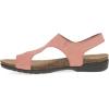 imageDansko Reece Sandal for Women  Memory Foam and Cork Footbed for Comfort and Arch Support  Lightweight Rubber Outsole for LongLasting Wear with Hook ampamp Loop StrapRose
