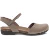 imageDansko Rowan Sandal for Women  Memory Foam and Cork Footbed for Comfort and Arch Support  Lightweight Rubber Outsole for LongLasting Wear  Versatile Casual to Dressy FootwearTaupe