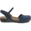 imageDansko Rowan Sandal for Women  Memory Foam and Cork Footbed for Comfort and Arch Support  Lightweight Rubber Outsole for LongLasting Wear  Versatile Casual to Dressy FootwearNavy