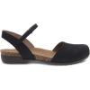 imageDansko Rowan Sandal for Women  Memory Foam and Cork Footbed for Comfort and Arch Support  Lightweight Rubber Outsole for LongLasting Wear  Versatile Casual to Dressy FootwearBlack