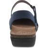 imageDansko Rowan Sandal for Women  Memory Foam and Cork Footbed for Comfort and Arch Support  Lightweight Rubber Outsole for LongLasting Wear  Versatile Casual to Dressy FootwearNavy
