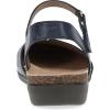 imageDansko Rowan Sandal for Women  Memory Foam and Cork Footbed for Comfort and Arch Support  Lightweight Rubber Outsole for LongLasting Wear  Versatile Casual to Dressy FootwearNavy Waxy
