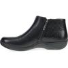 imageDansko Sherry Womens Ankle Bootie  Inside Zipper Boot with Padded Uppers ampamp Arch Support  Slip ResistantBlack