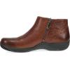imageDansko Sherry Womens Ankle Bootie  Inside Zipper Boot with Padded Uppers ampamp Arch Support  Slip ResistantCinnamon